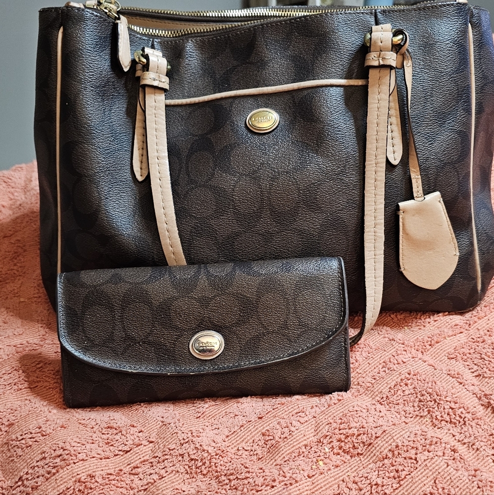 Used Coach purse